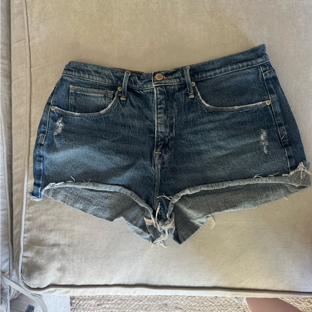 Good American Midrise Women's Denim Shorts
